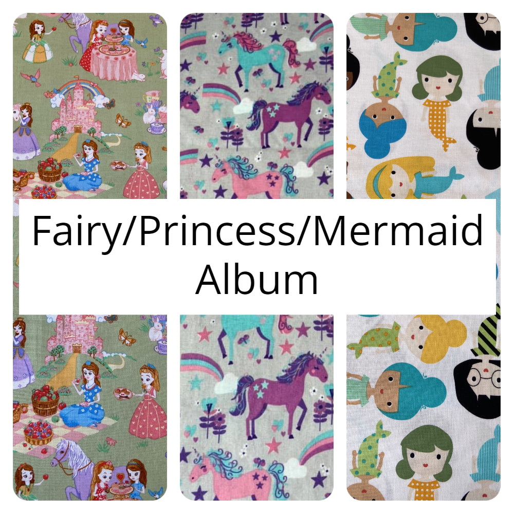 Fabric - Fairies/Princesses/Mermaids
