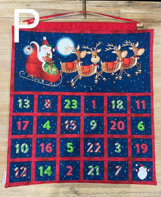 Advent Calendar - Blue Reindeer