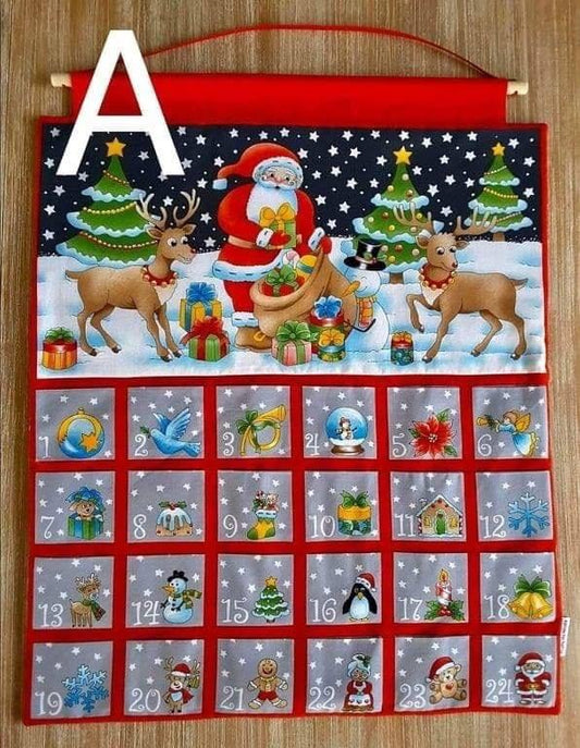 Advent Calendar - Red Santa